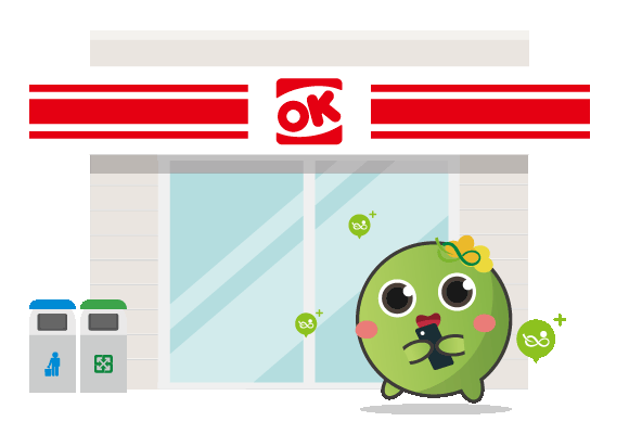 OK超商X環保集點